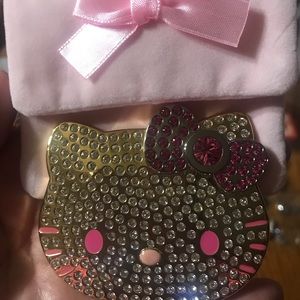 Hello Kitty one of a kind Swarovski Crystal mirror